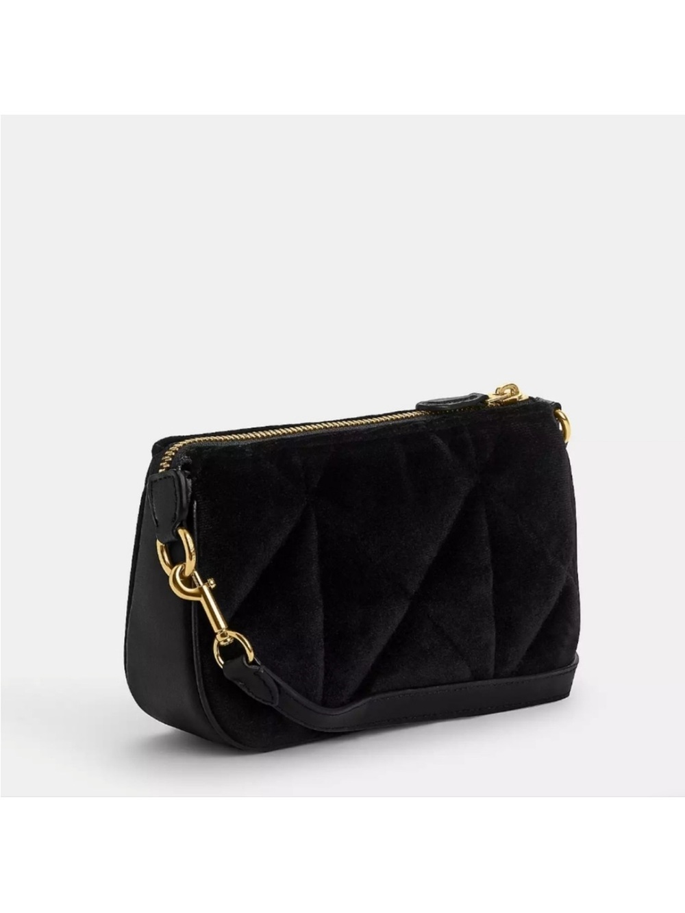 Coach Nolita 19 - Black Velvet Quilting NWT - Picture 2 of 8